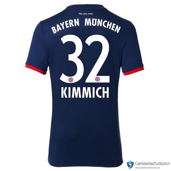 Camiseta Bayern Munich Segunda equipo Kimmich 2017-18